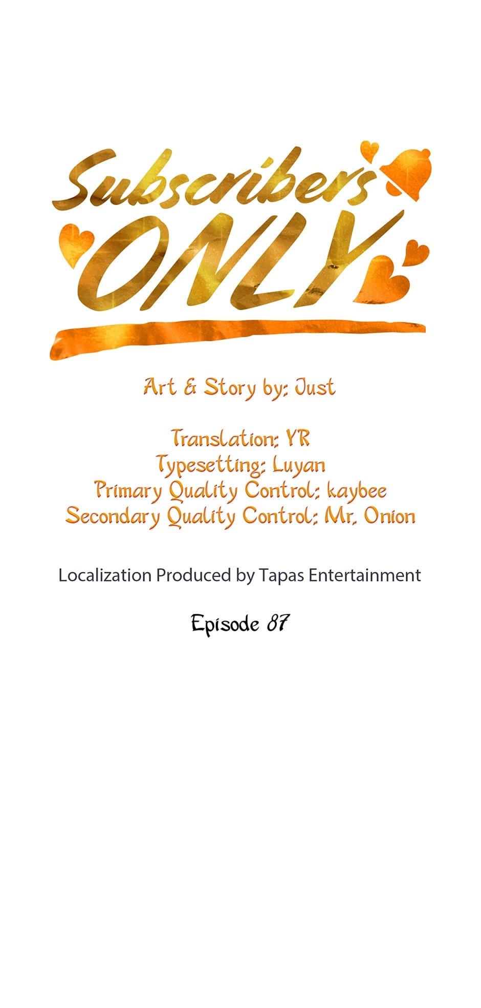Read Subscribers Only chapter 87 image 21 on Lezhin
