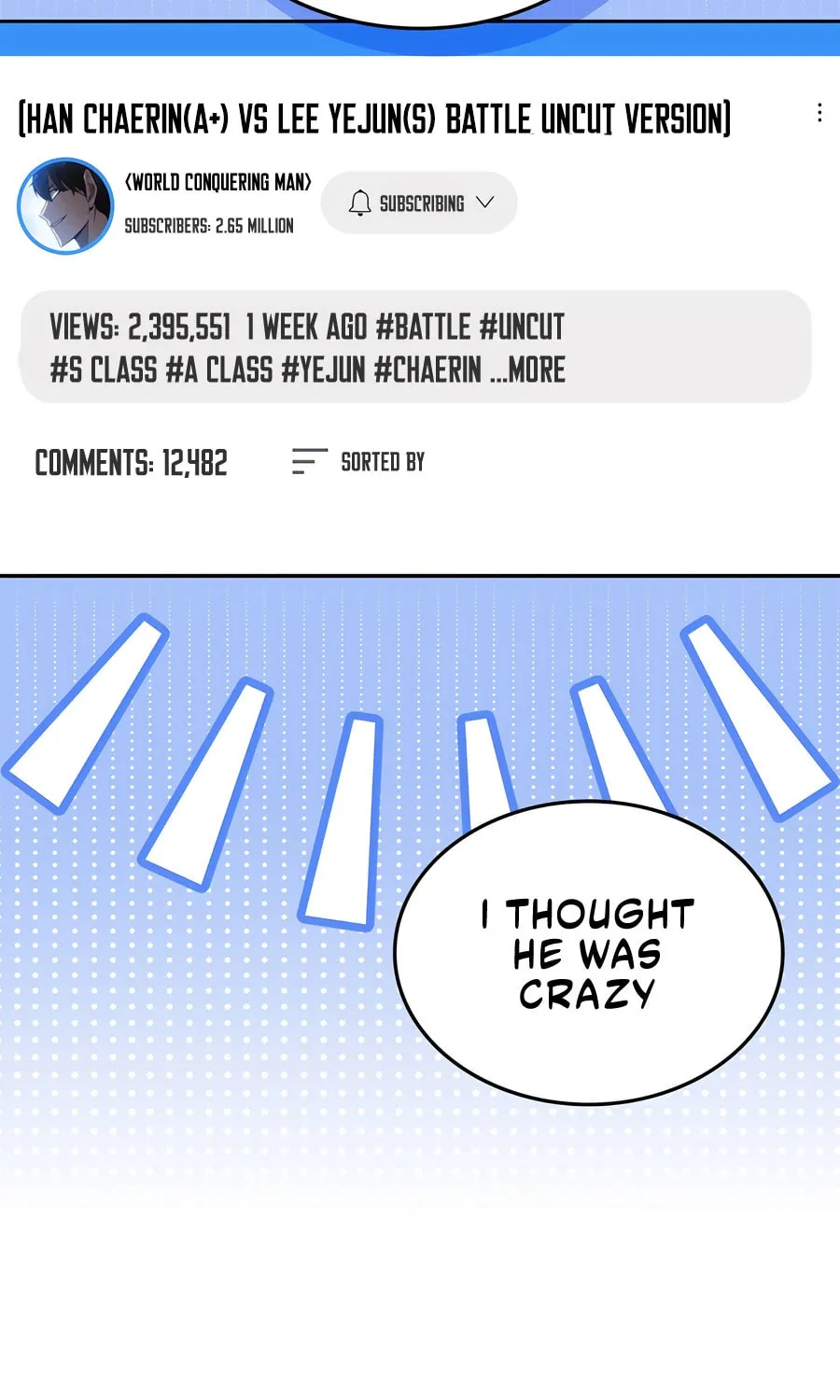 Subscribing to the Transcendent's Channel Chapter 70 page 83 - 