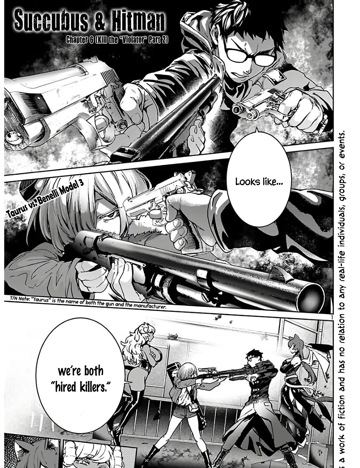 Read Succubus & Hitman chapter 6 image 1 on Lezhin