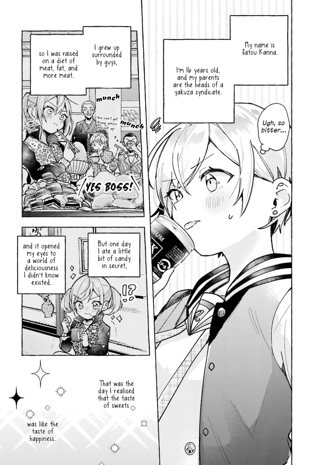 Read Sugar Meets Girl! chapter 1 image 6 on Lezhin