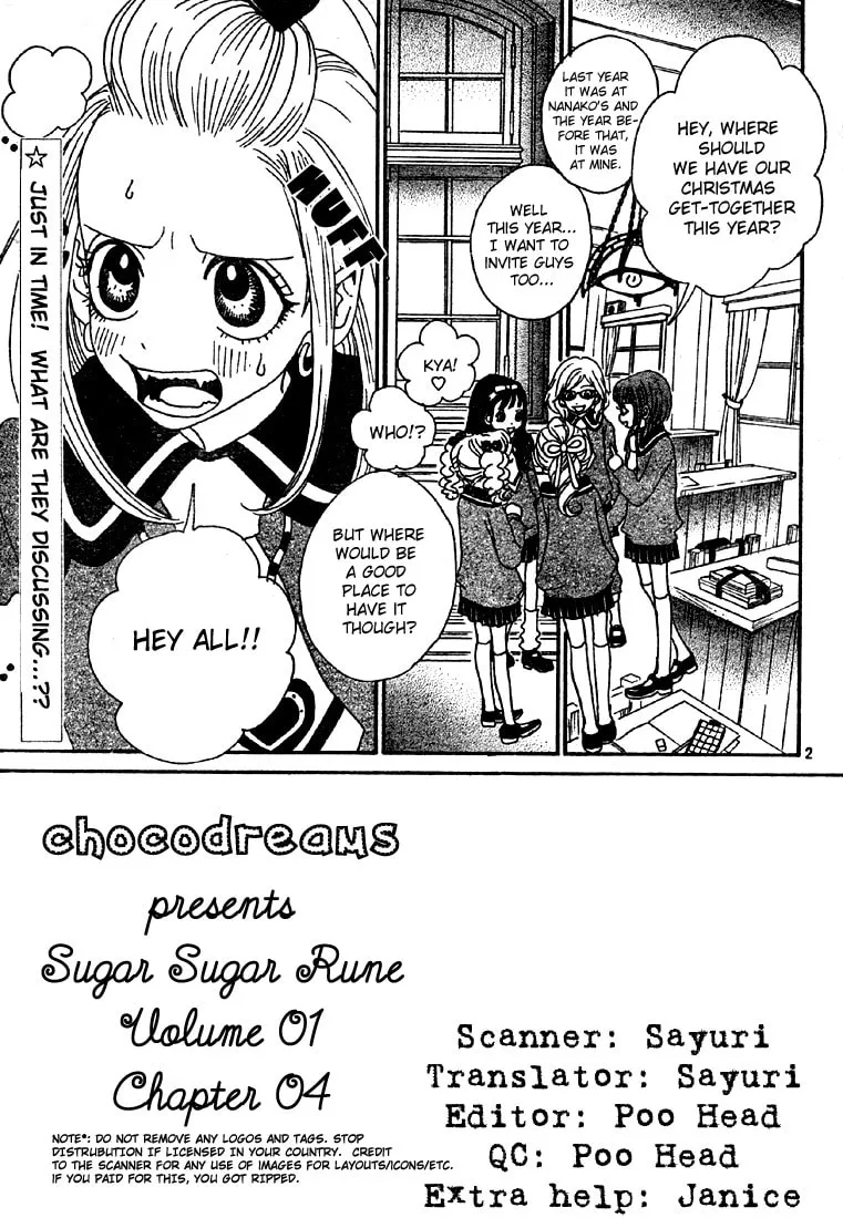 Sugar Sugar Rune Chapter 4 page 2 - 