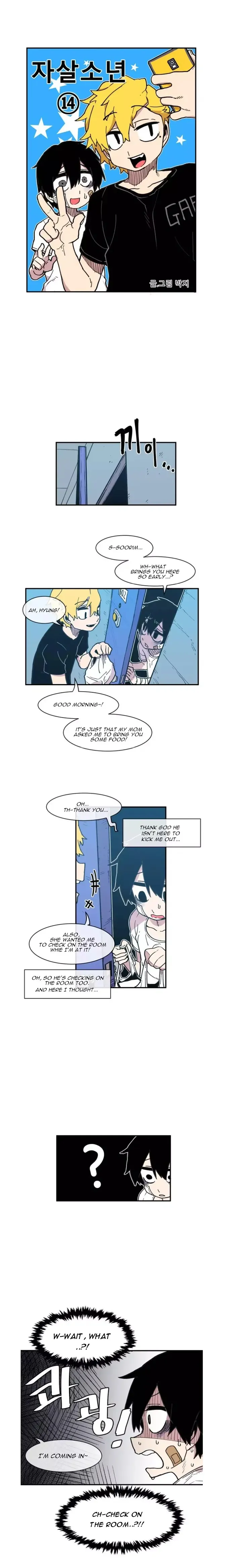 Read Suicide Boy chapter 14 image 4 on Lezhin