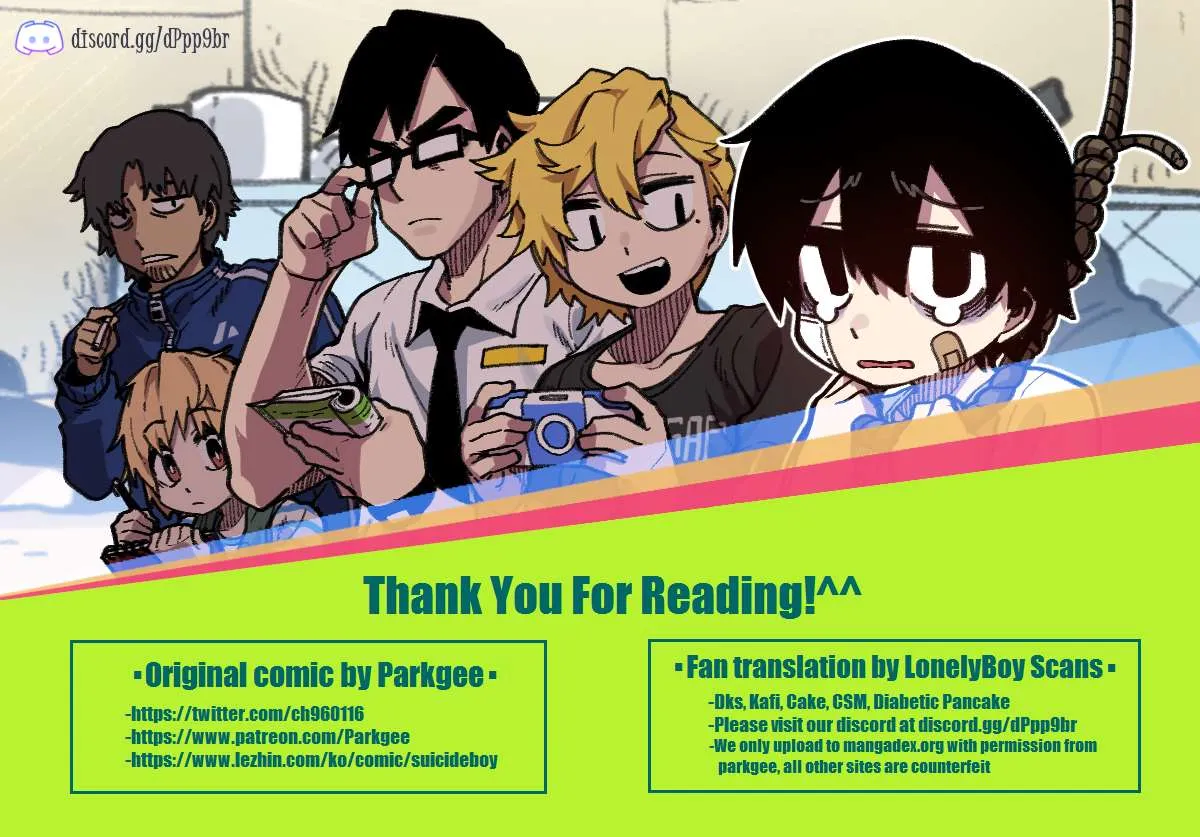 Read Suicide Boy chapter 23 image 0 on Lezhin