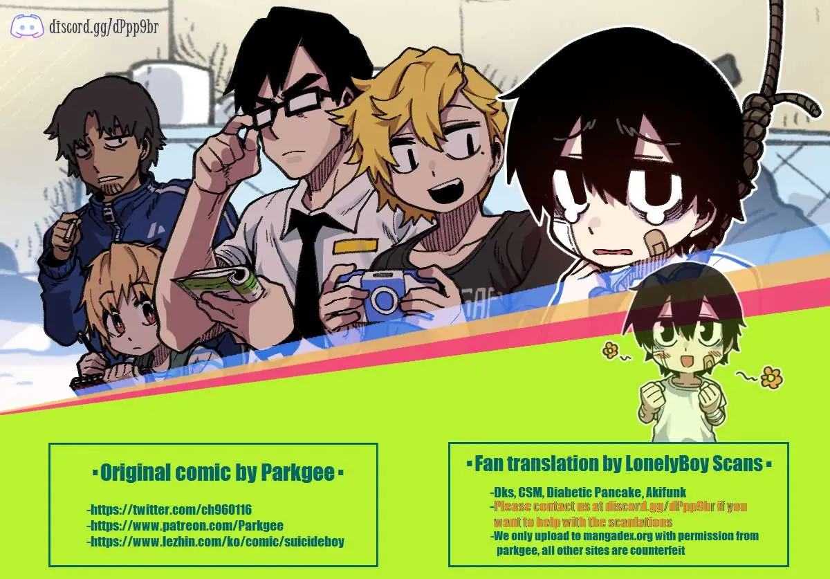 Read Suicide Boy chapter 28 image 0 on Lezhin