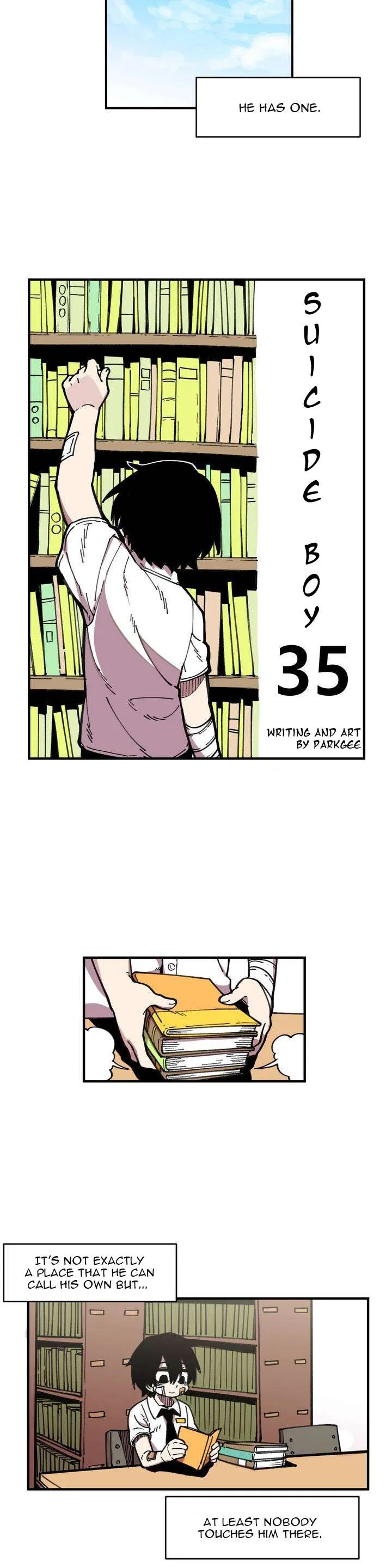 Read Suicide Boy chapter 35 image 2 on Lezhin