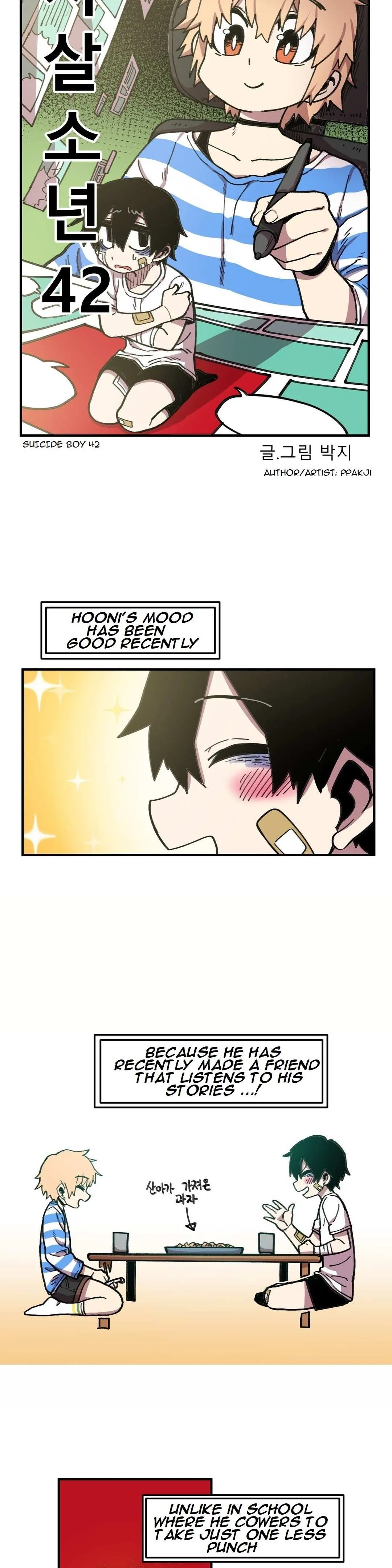Read Suicide Boy chapter 42 image 6 on Lezhin