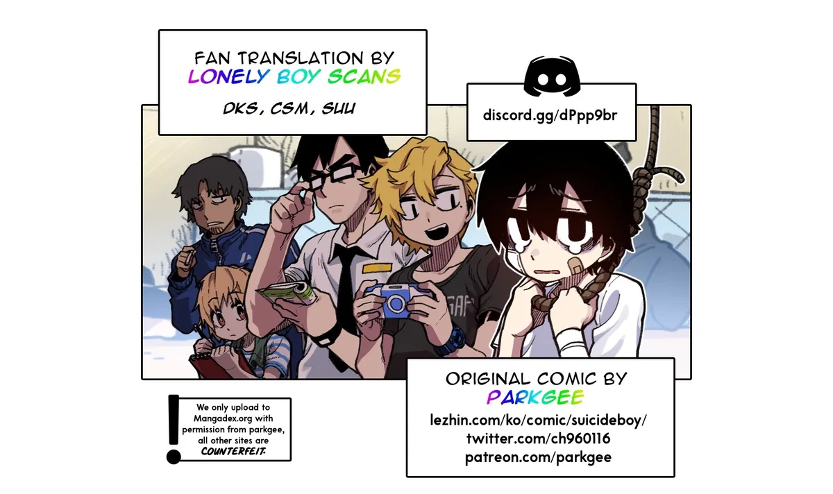 Read Suicide Boy chapter 43 image 0 on Lezhin