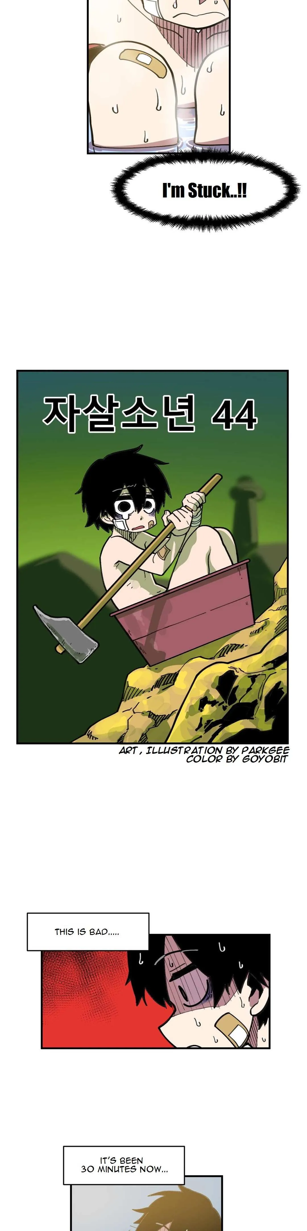Read Suicide Boy chapter 44 image 11 on Lezhin