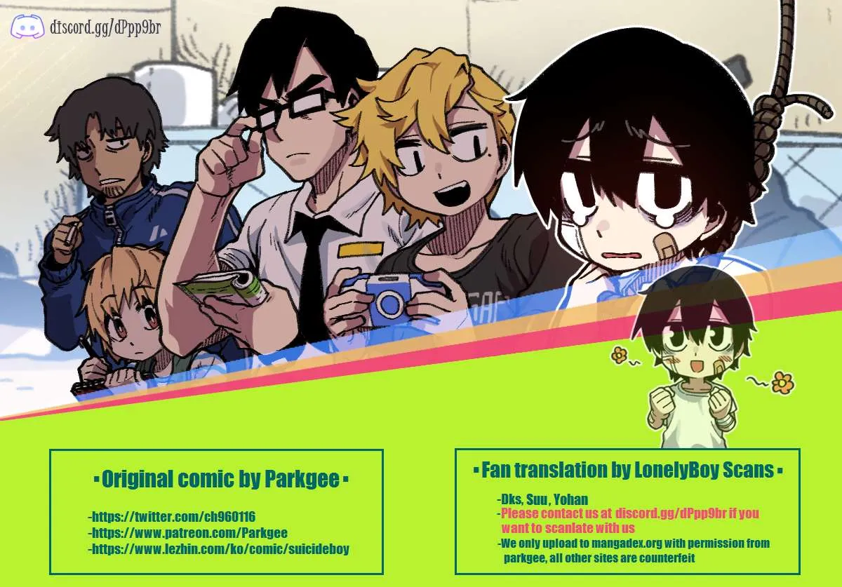 Read Suicide Boy chapter 49 image 0 on Lezhin