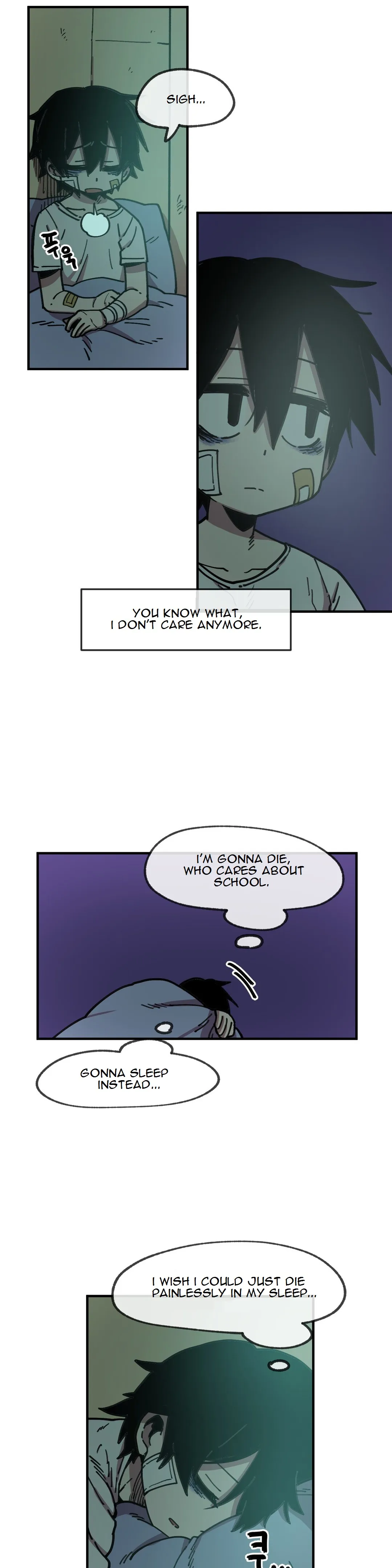 Read Suicide Boy chapter 53 image 2 on Lezhin