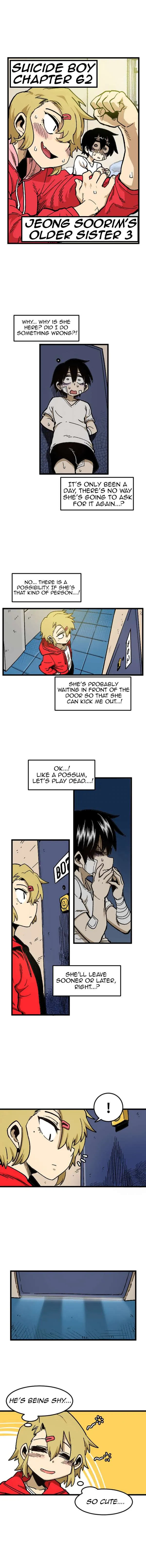 Read Suicide Boy chapter 62 image 2 on Lezhin