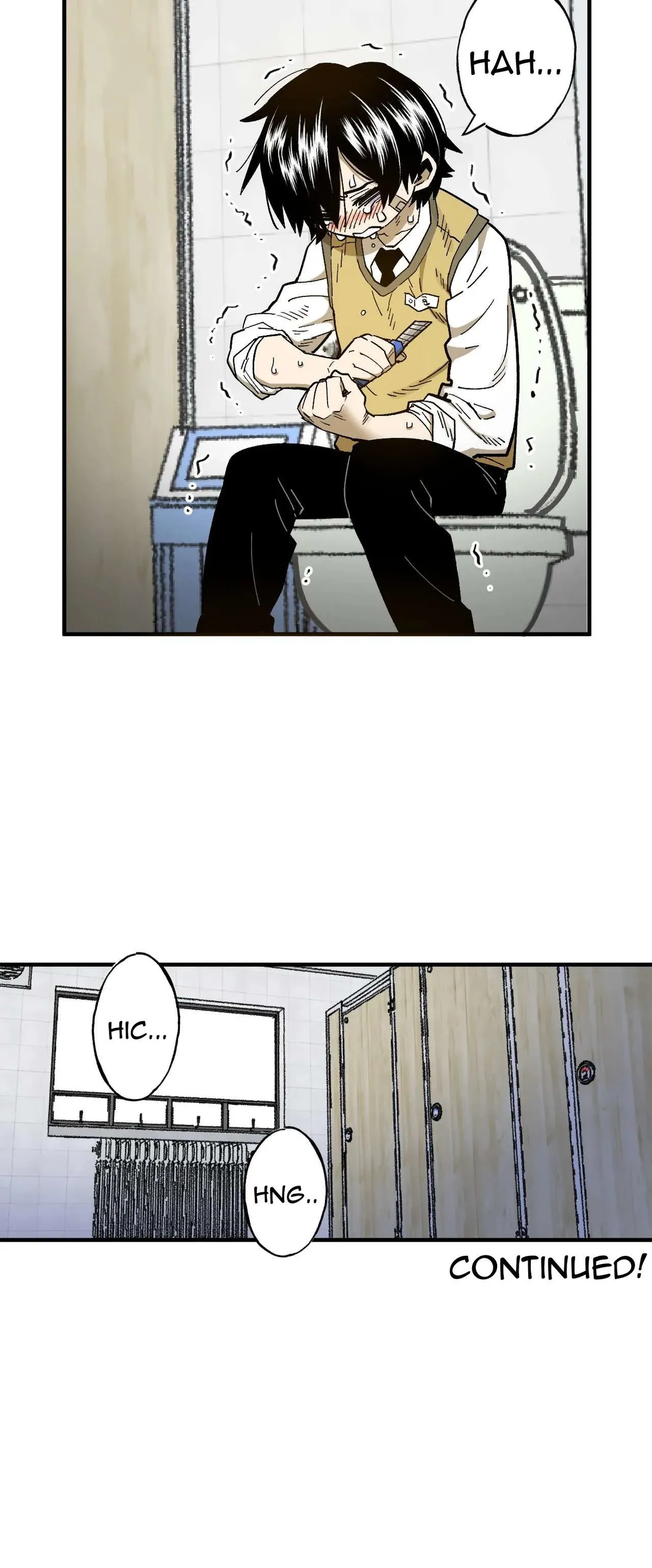 Read Suicide Boy chapter 65 image 17 on Lezhin