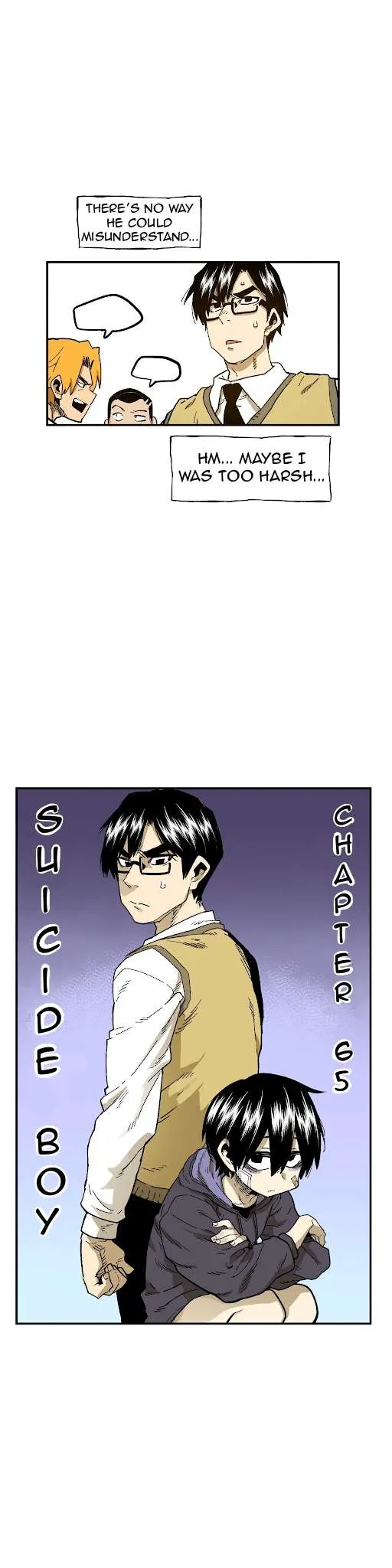 Read Suicide Boy chapter 65 image 4 on Lezhin