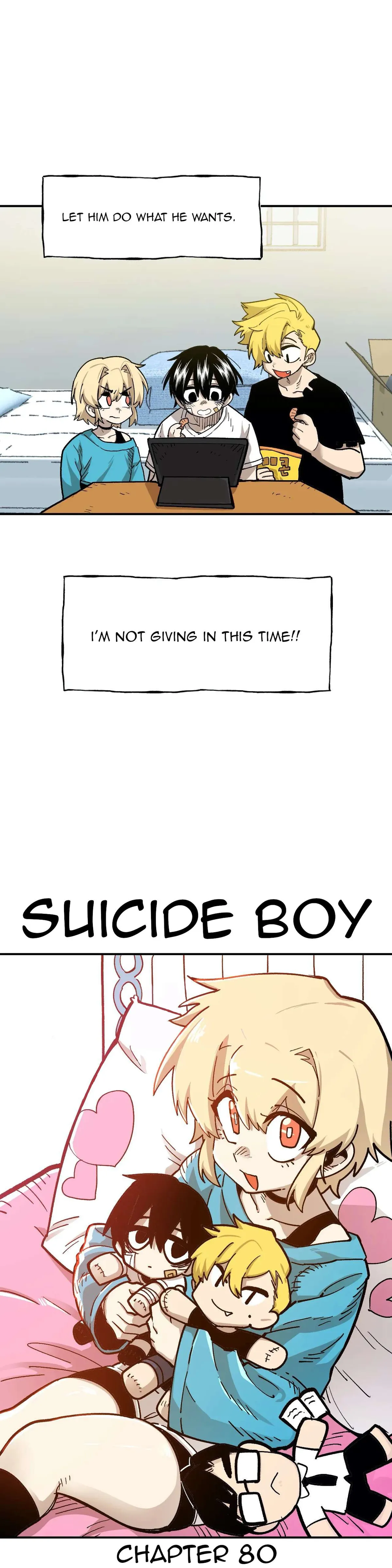 Read Suicide Boy chapter 80 image 6 on Lezhin