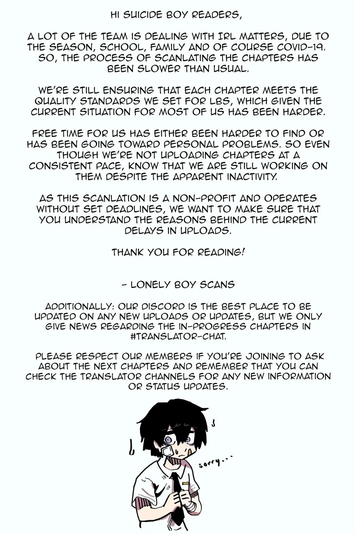 Read Suicide Boy chapter 83 image 0 on Lezhin