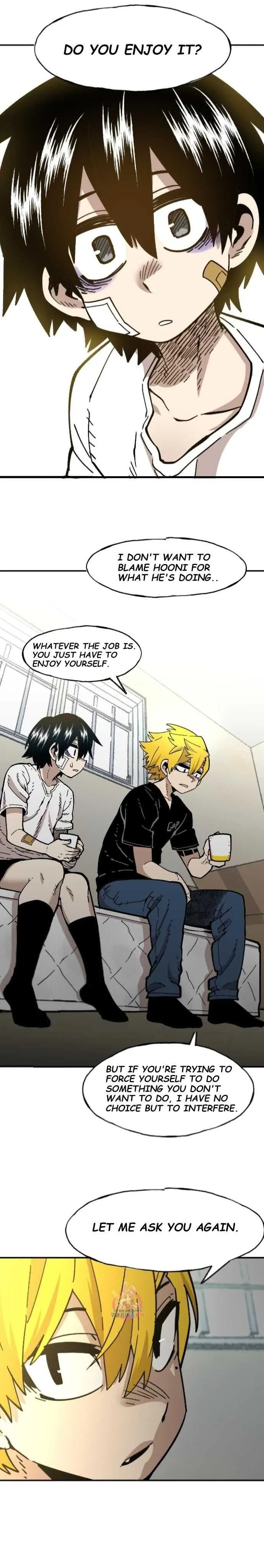 Read Suicide Boy chapter 99 image 3 on Lezhin