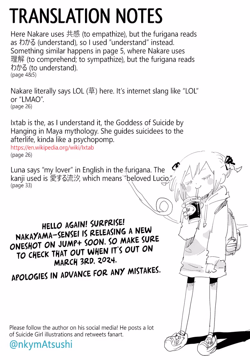 Suicide Girl Chapter 32 page 34 - 