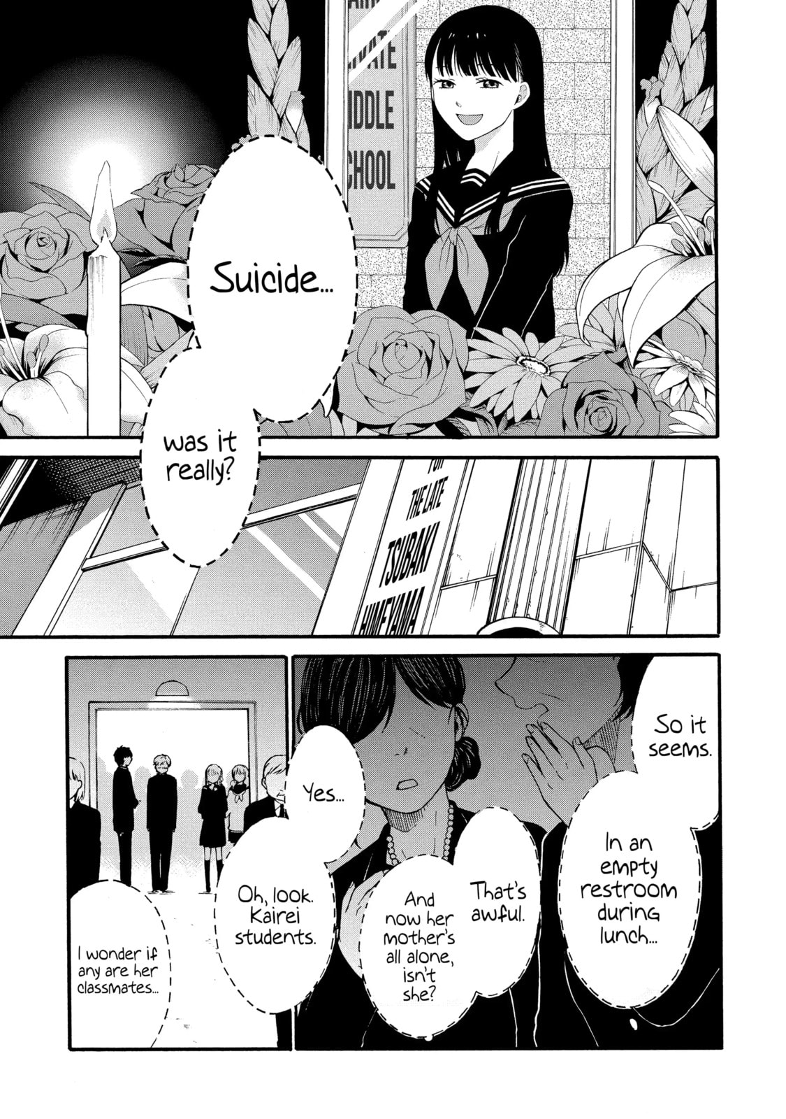Read Suicide Notes Laid on the Table chapter 1.2 image 12 on Lezhin