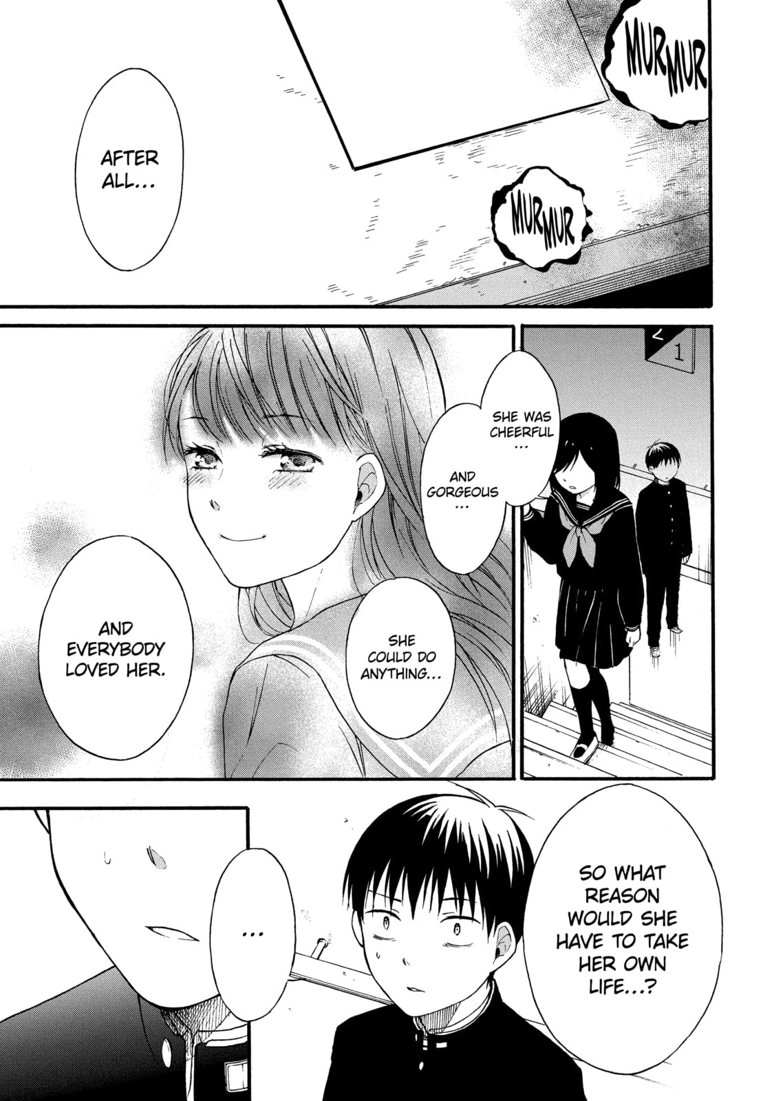 Read Suicide Notes Laid on the Table chapter 1.2 image 18 on Lezhin