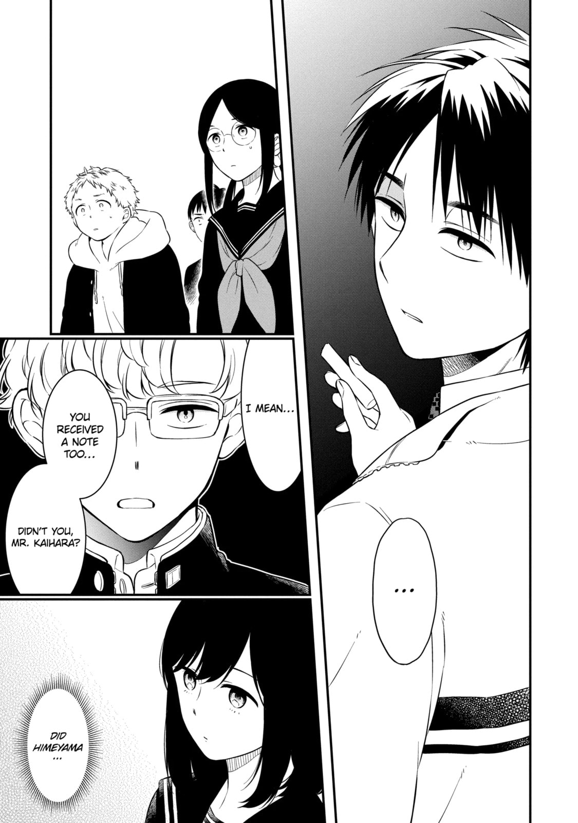 Read Suicide Notes Laid on the Table chapter 10.4 image 2 on Lezhin