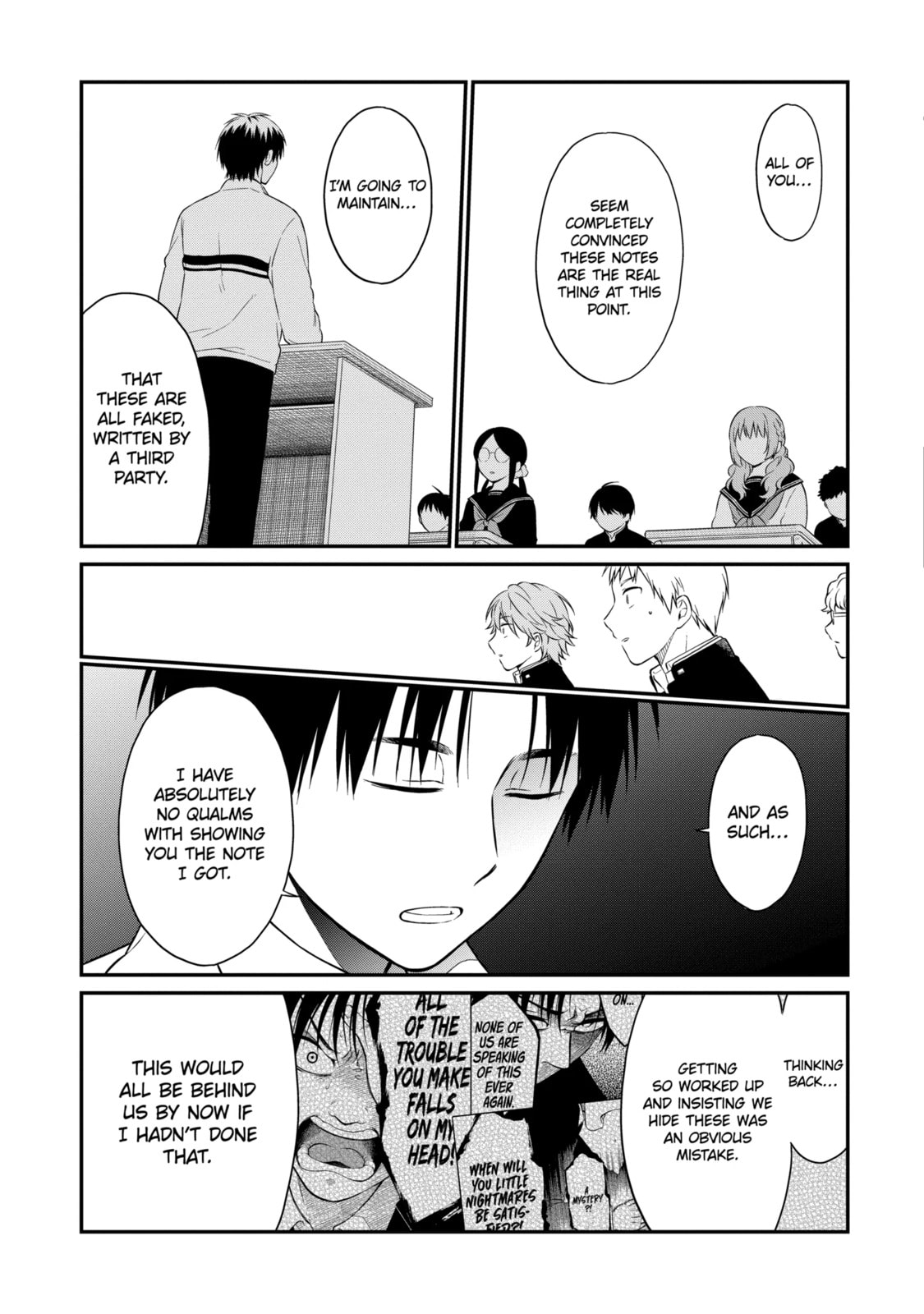 Read Suicide Notes Laid on the Table chapter 10.4 image 8 on Lezhin