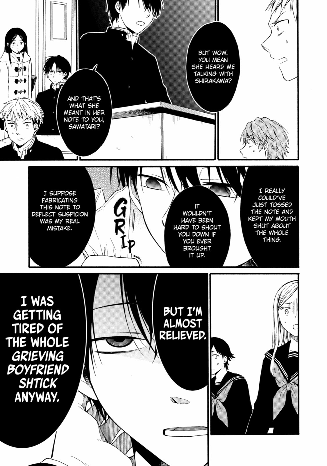 Read Suicide Notes Laid on the Table chapter 10 image 30 on Lezhin