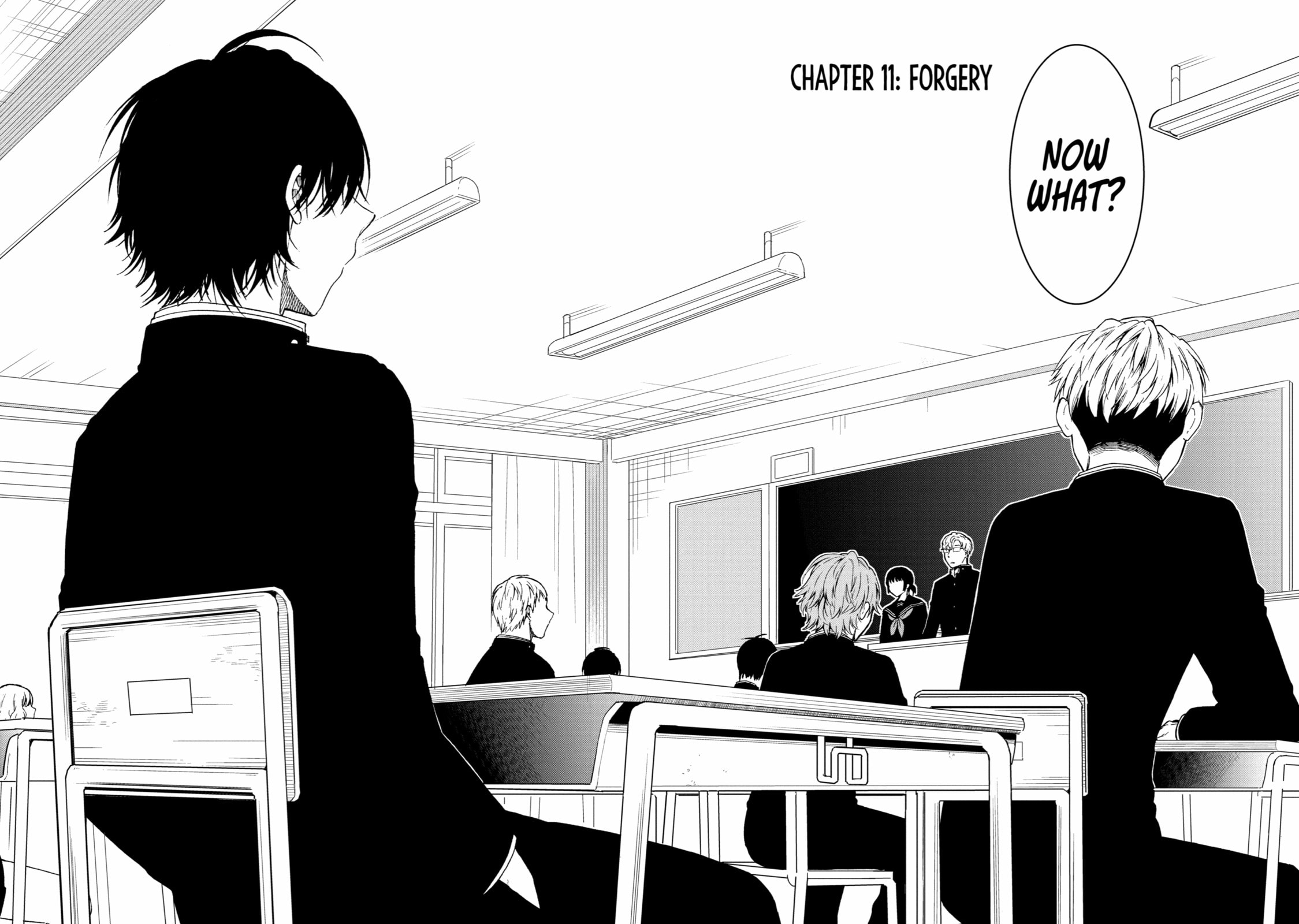 Read Suicide Notes Laid on the Table chapter 11 image 1 on Lezhin