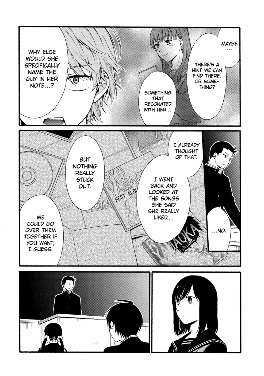 Read Suicide Notes Laid on the Table chapter 11 image 20 on Lezhin