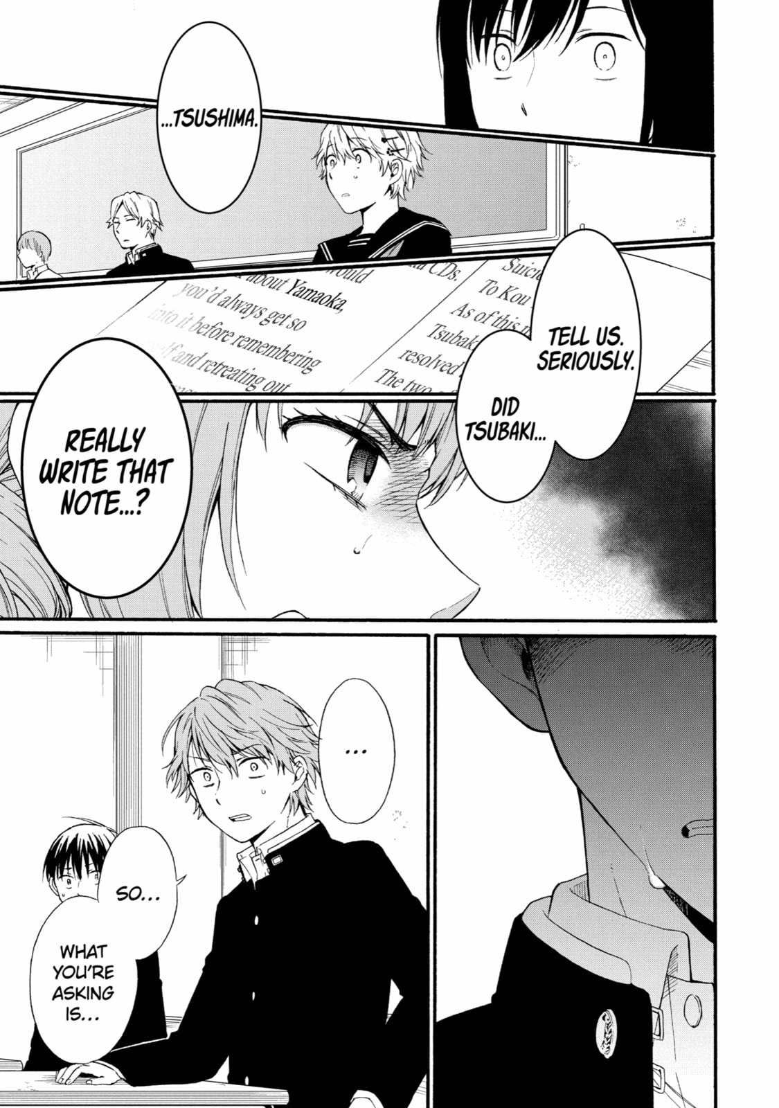 Read Suicide Notes Laid on the Table chapter 11 image 25 on Lezhin