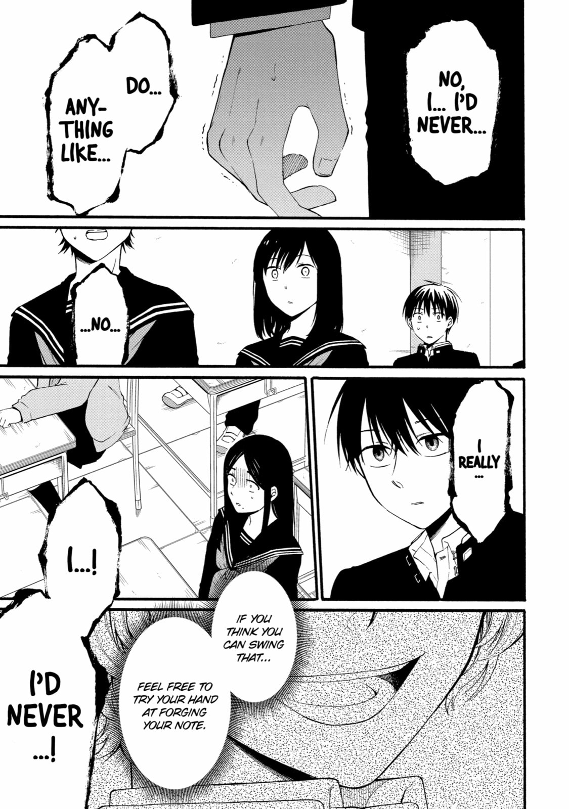 Read Suicide Notes Laid on the Table chapter 11 image 27 on Lezhin