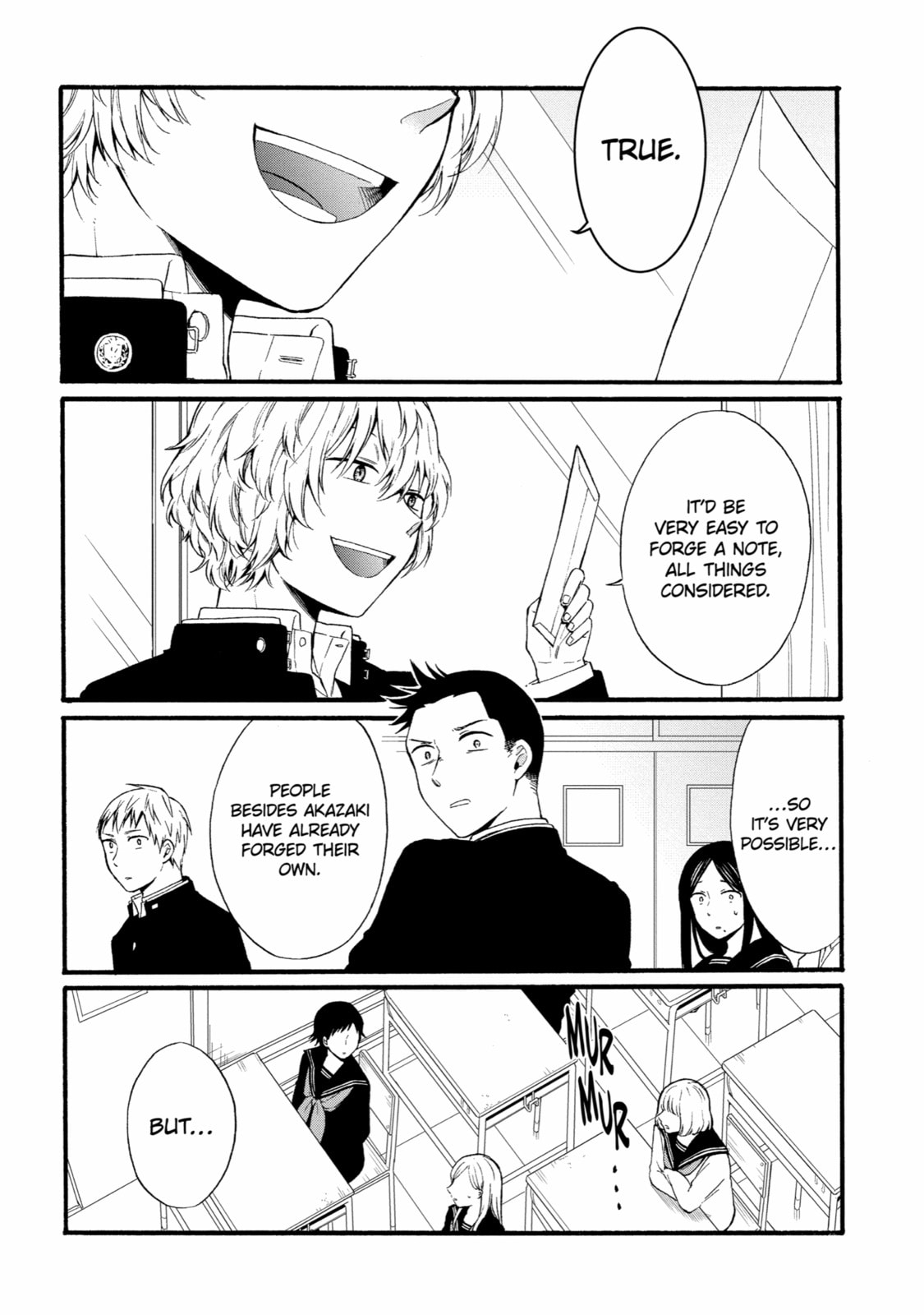 Read Suicide Notes Laid on the Table chapter 11 image 4 on Lezhin