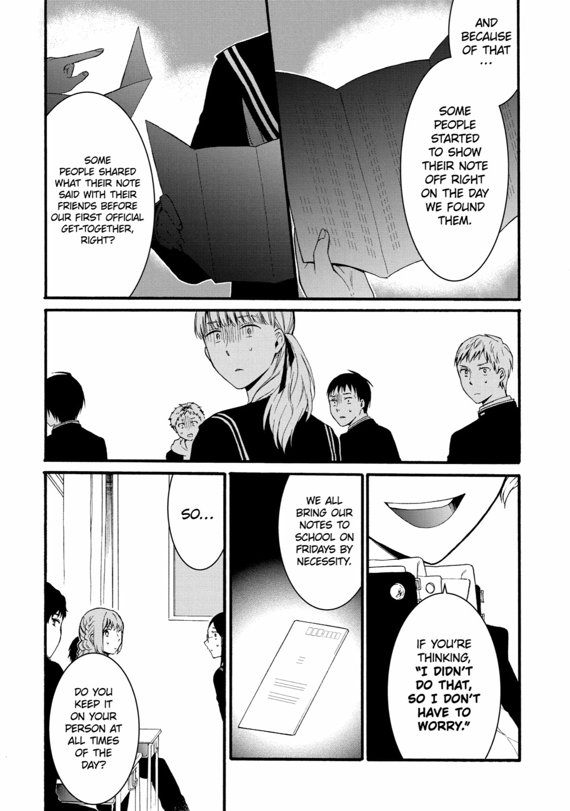 Read Suicide Notes Laid on the Table chapter 11 image 6 on Lezhin