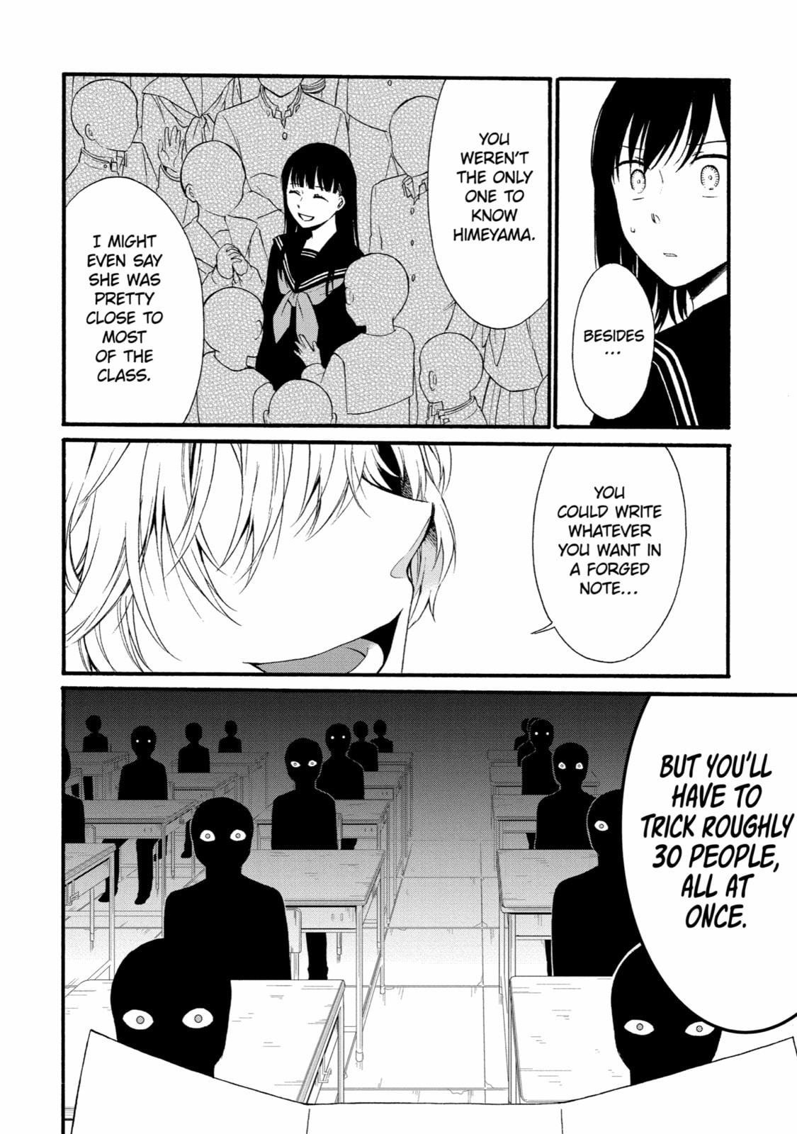 Read Suicide Notes Laid on the Table chapter 11 image 8 on Lezhin