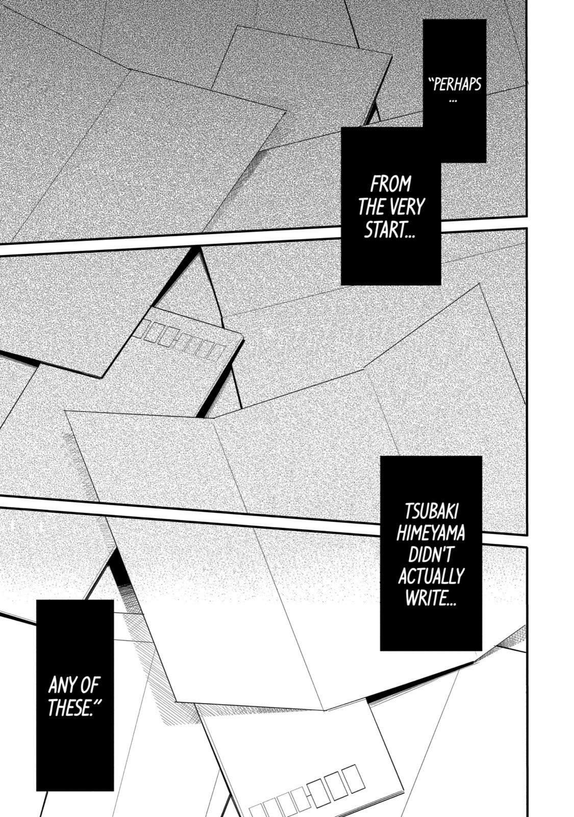 Read Suicide Notes Laid on the Table chapter 12 image 0 on Lezhin