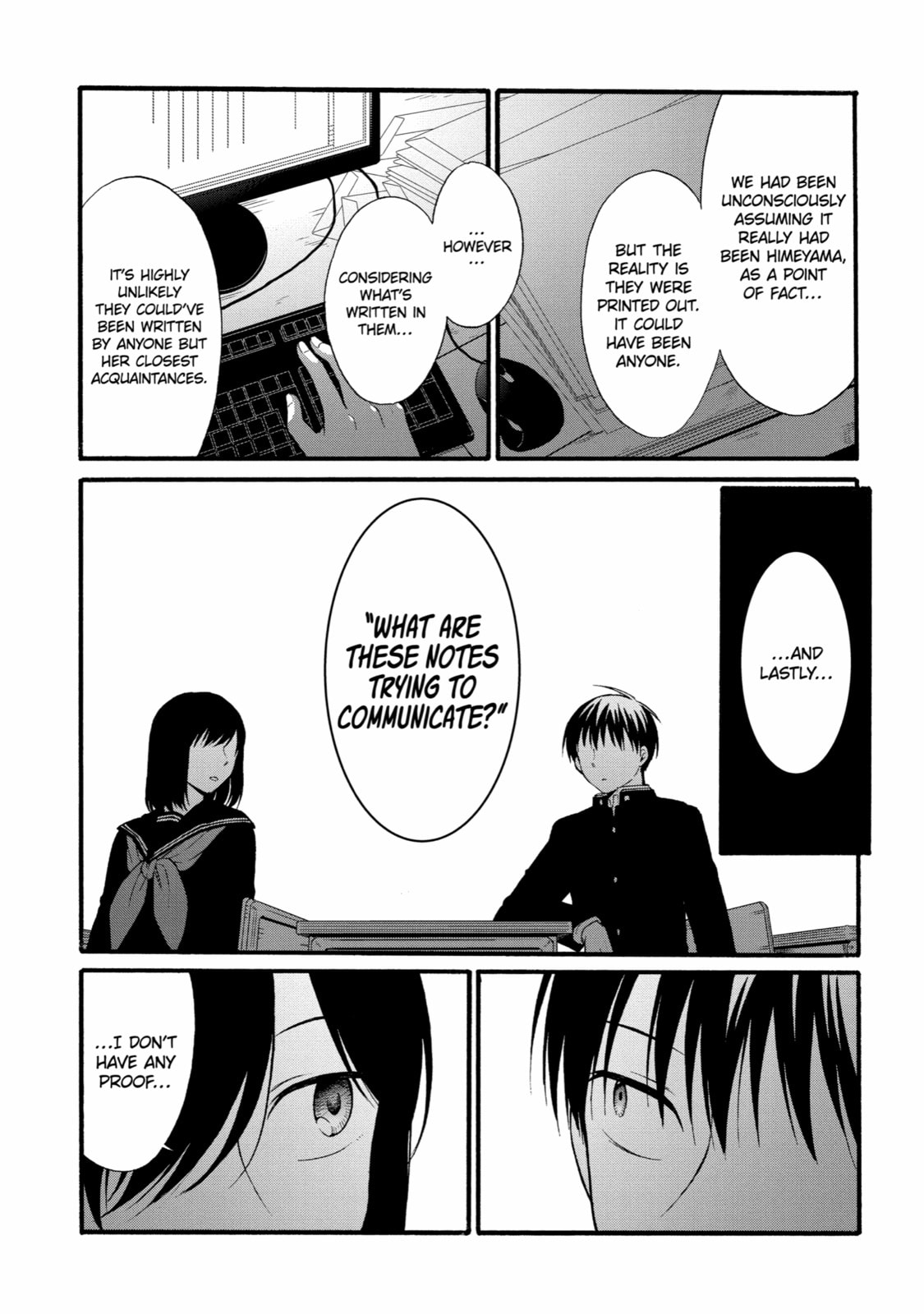 Read Suicide Notes Laid on the Table chapter 12 image 14 on Lezhin