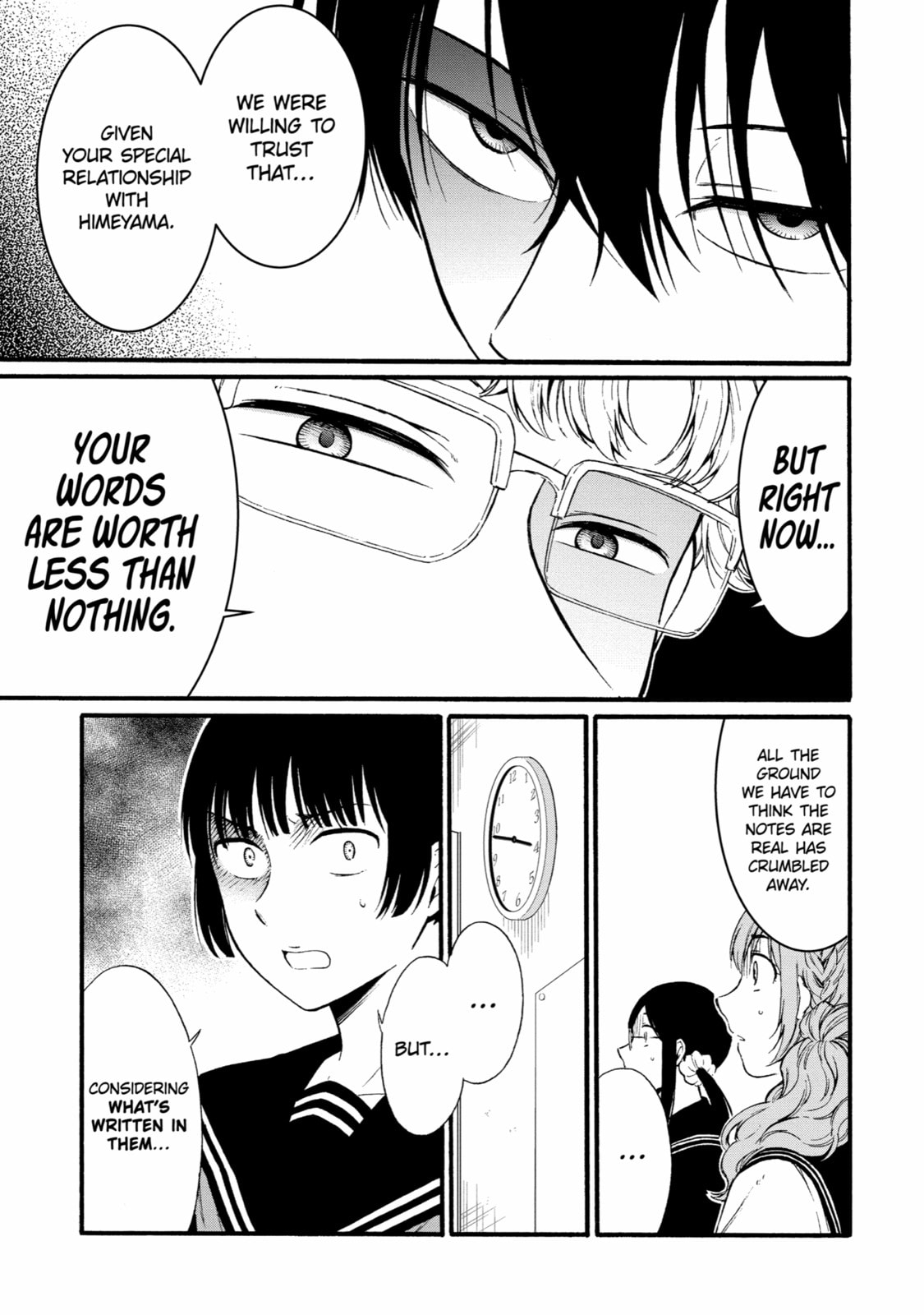 Read Suicide Notes Laid on the Table chapter 12 image 4 on Lezhin