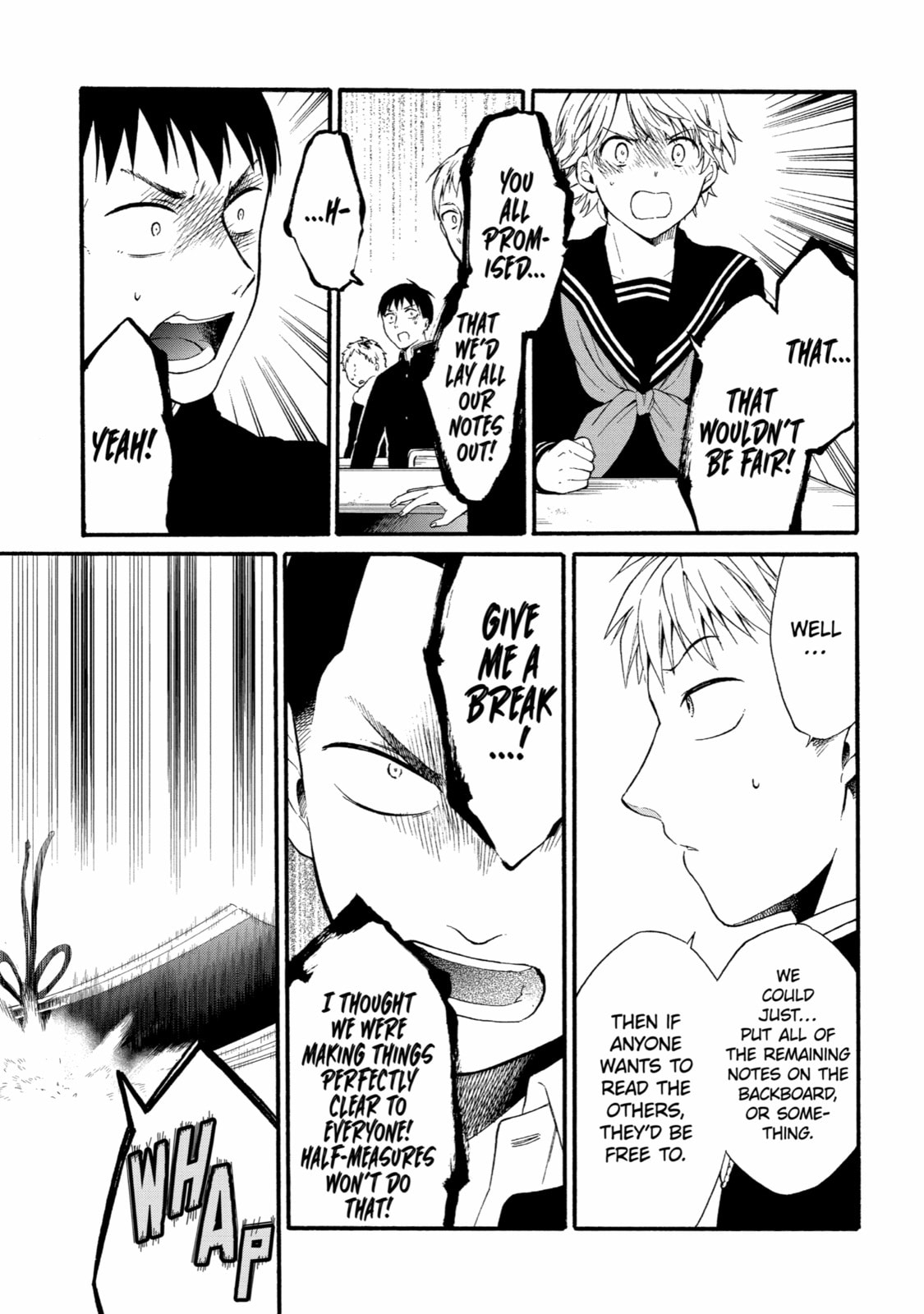 Read Suicide Notes Laid on the Table chapter 12 image 8 on Lezhin