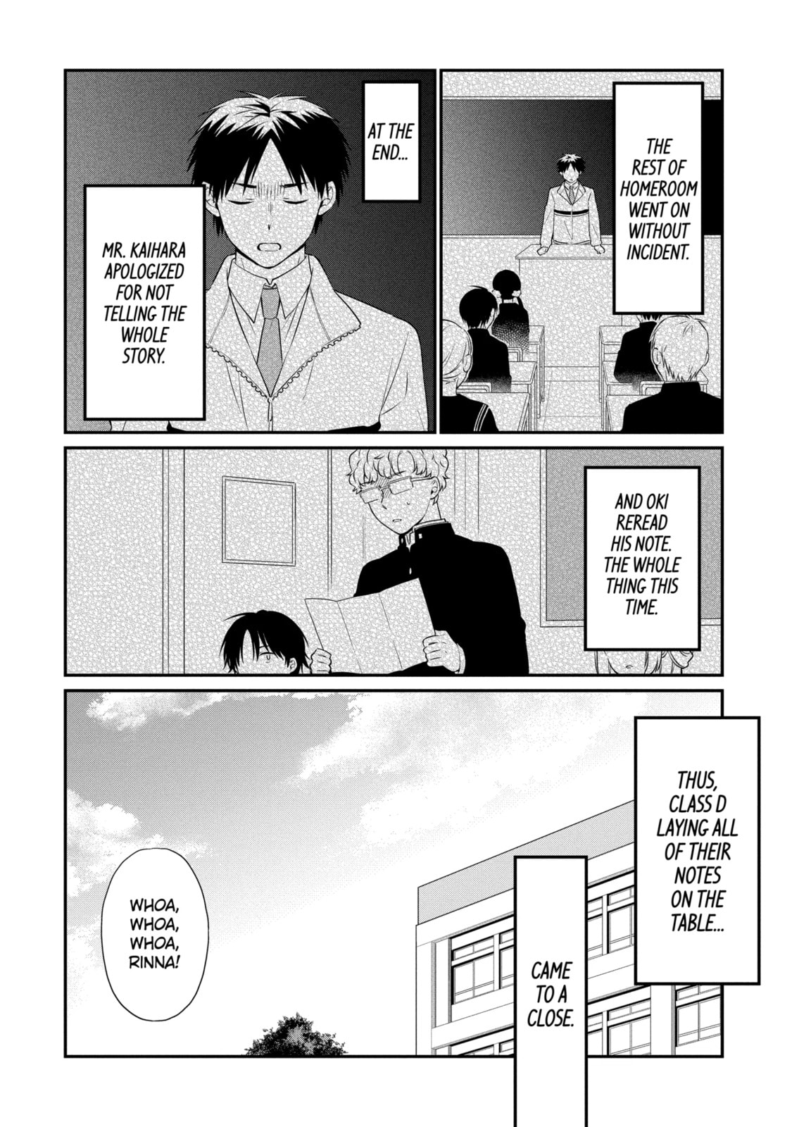 Read Suicide Notes Laid on the Table chapter 13.2 image 5 on Lezhin