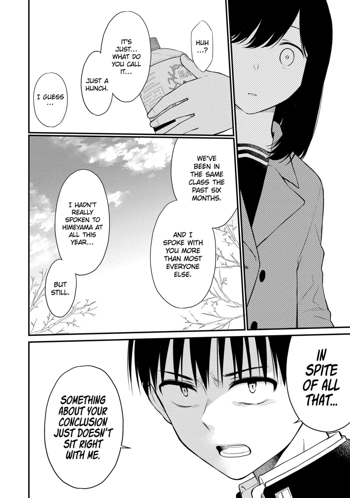 Read Suicide Notes Laid on the Table chapter 13.3 image 8 on Lezhin