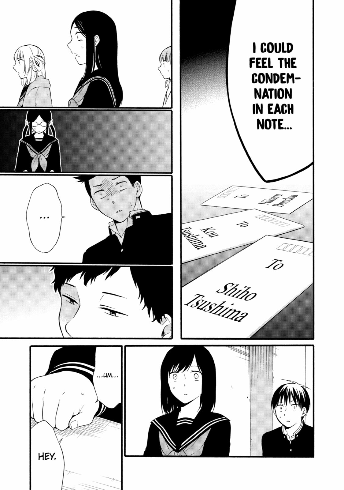 Read Suicide Notes Laid on the Table chapter 13 image 30 on Lezhin