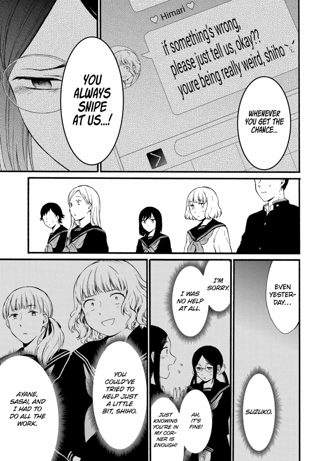 Read Suicide Notes Laid on the Table chapter 13 image 34 on Lezhin