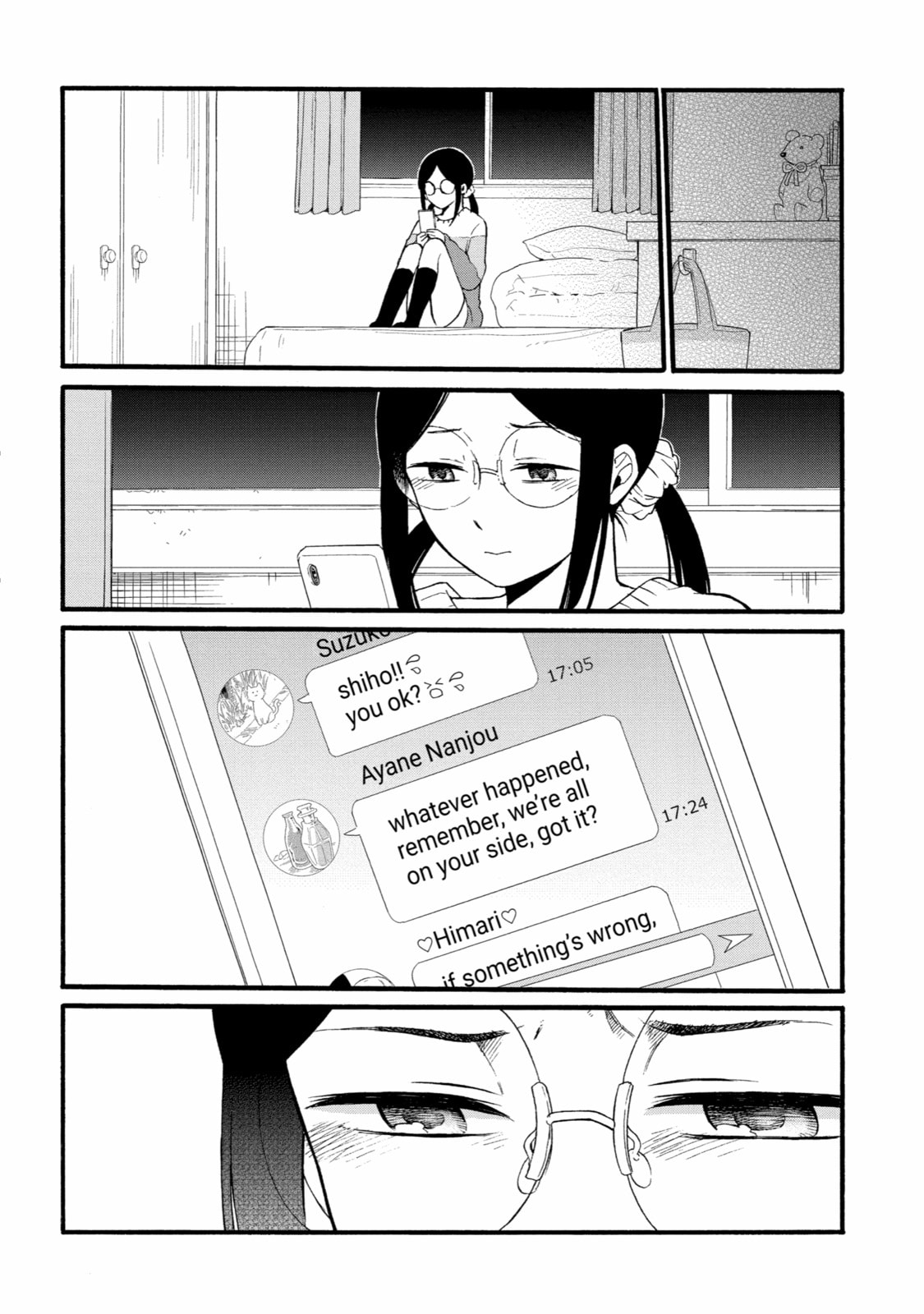Read Suicide Notes Laid on the Table chapter 13 image 7 on Lezhin