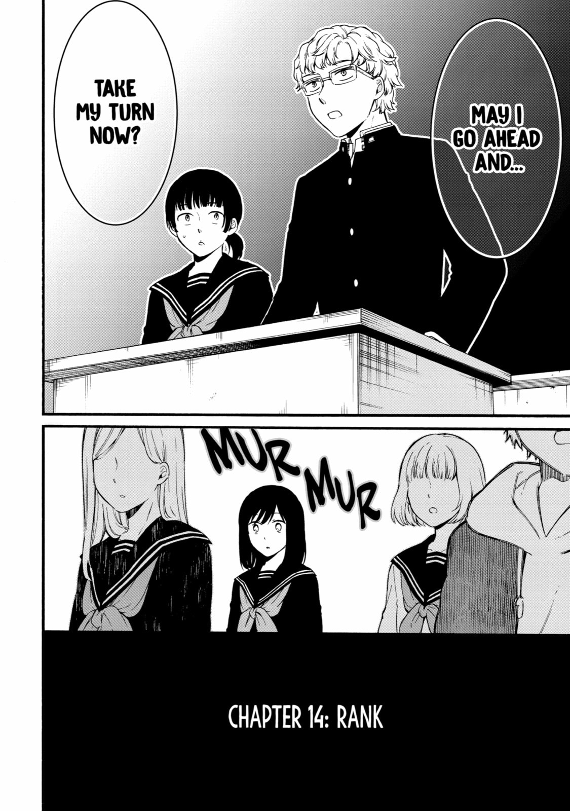 Read Suicide Notes Laid on the Table chapter 14 image 1 on Lezhin
