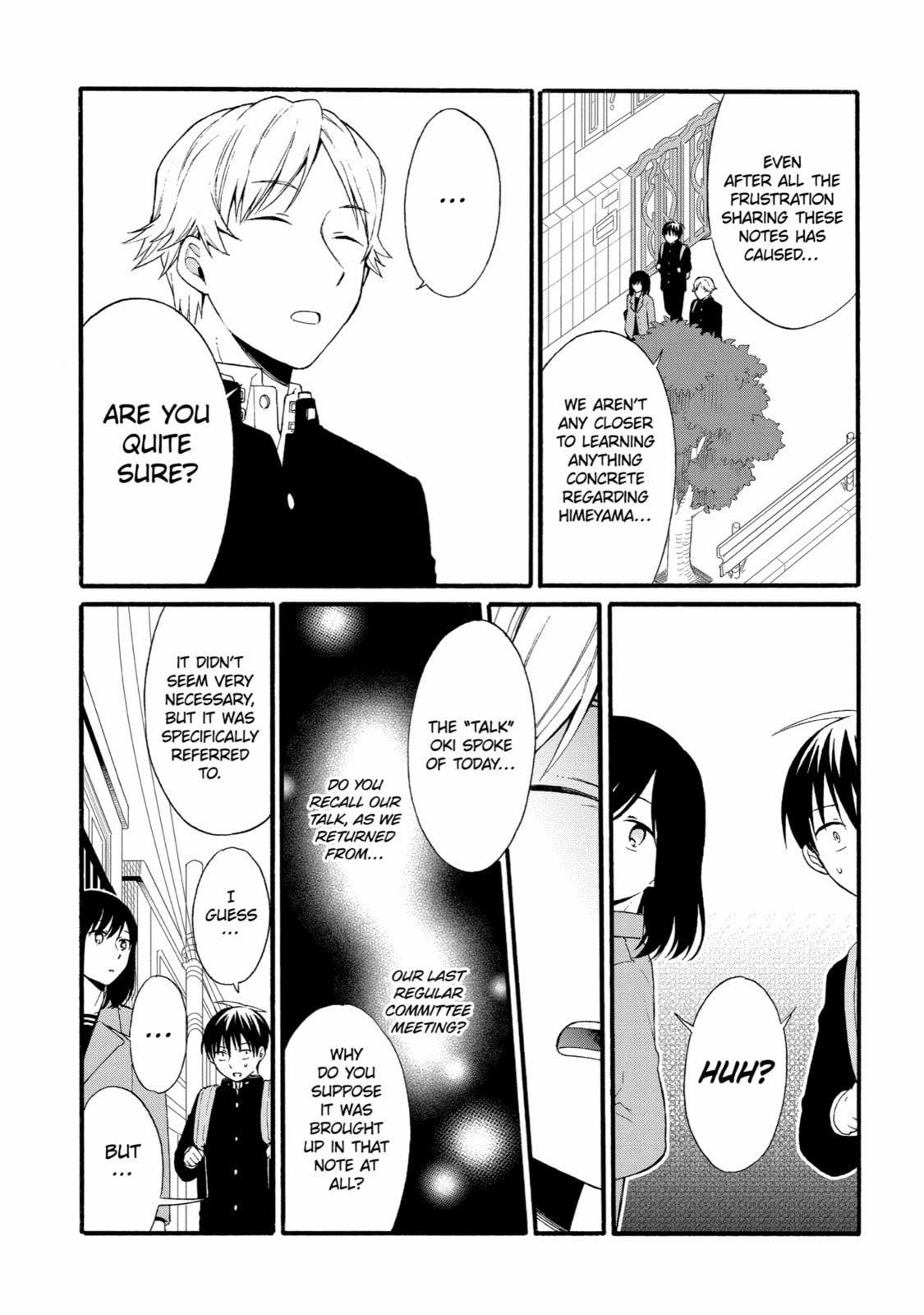 Read Suicide Notes Laid on the Table chapter 14 image 14 on Lezhin