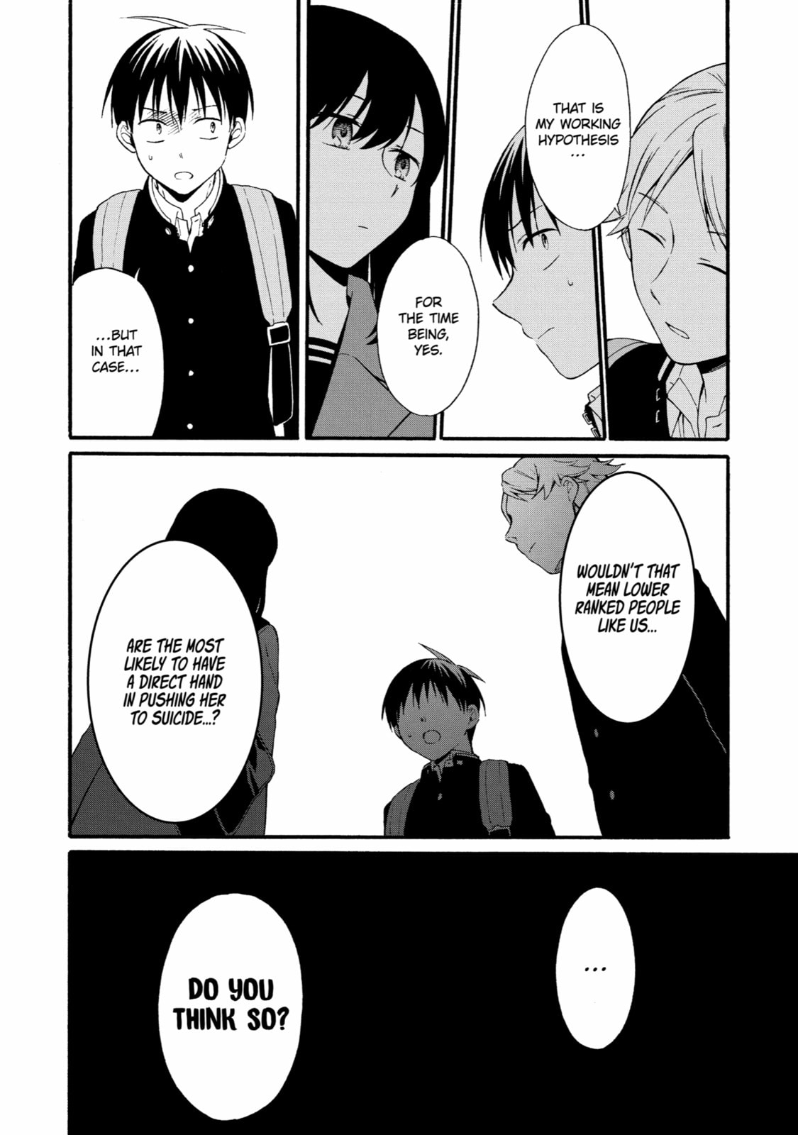 Read Suicide Notes Laid on the Table chapter 14 image 17 on Lezhin