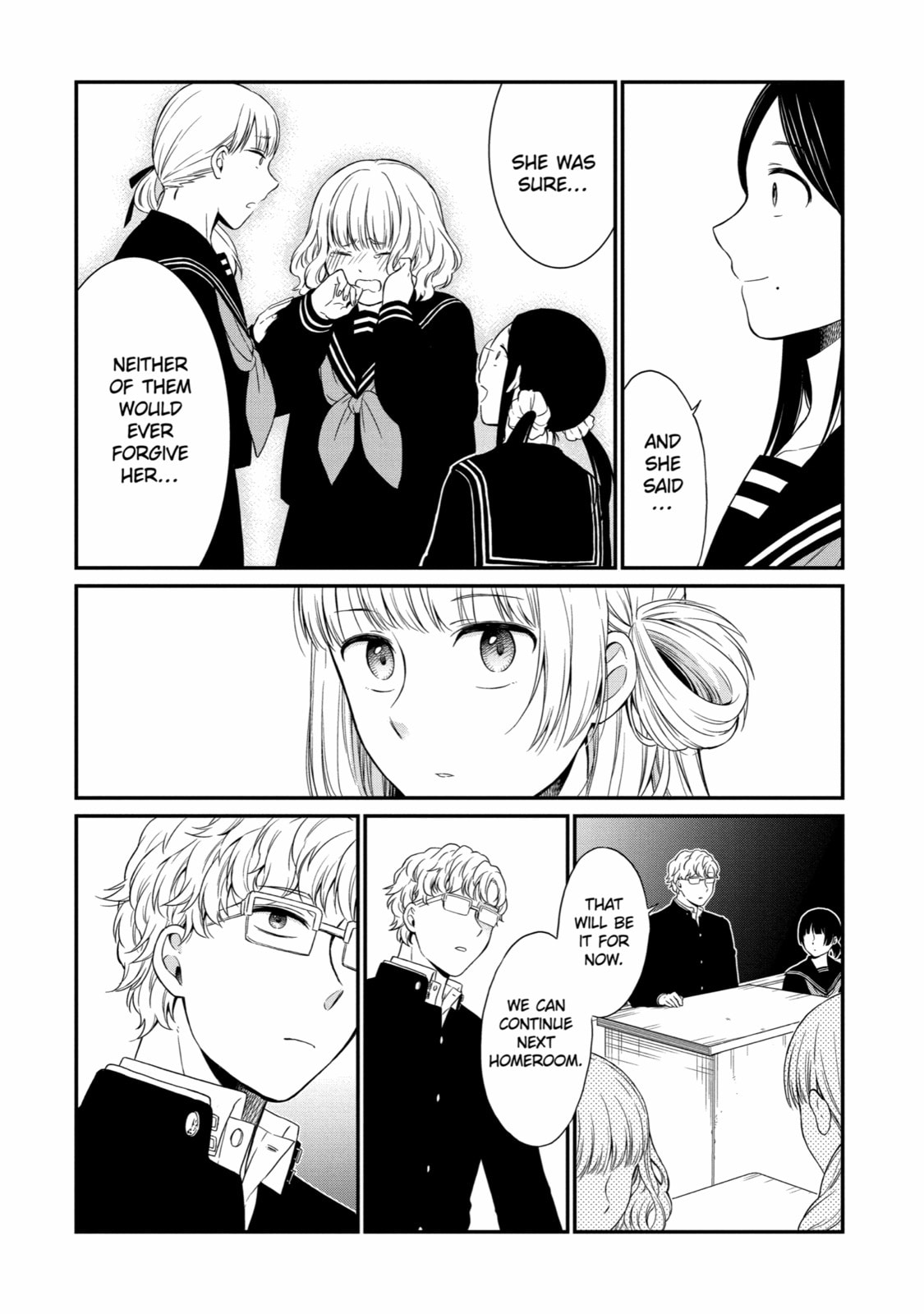 Read Suicide Notes Laid on the Table chapter 15 image 19 on Lezhin