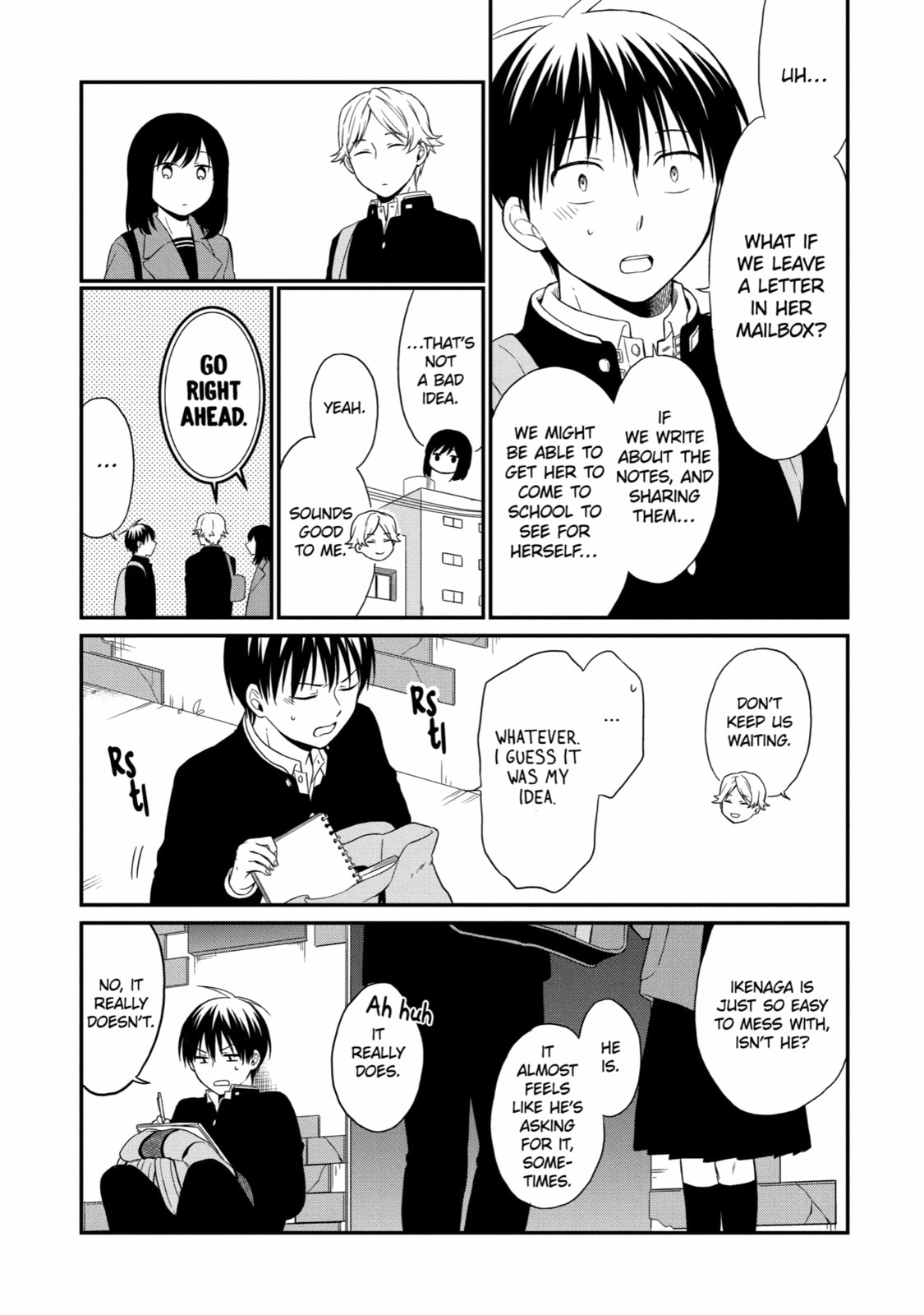 Read Suicide Notes Laid on the Table chapter 15 image 6 on Lezhin