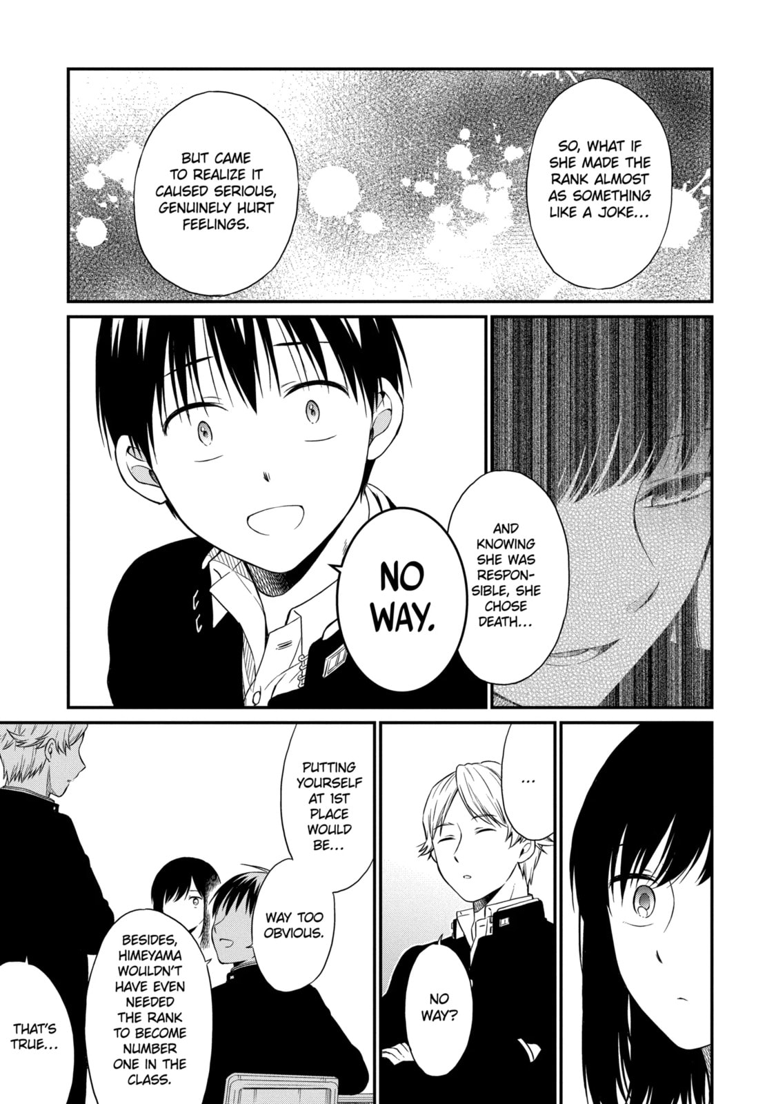 Read Suicide Notes Laid on the Table chapter 16.2 image 2 on Lezhin