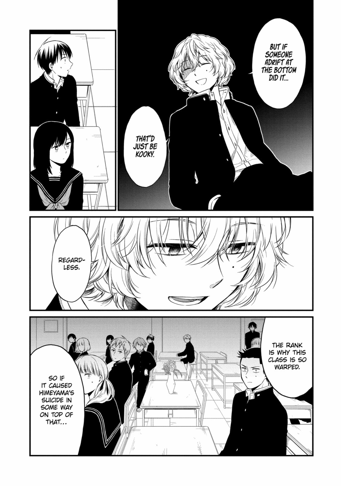 Read Suicide Notes Laid on the Table chapter 16 image 12 on Lezhin