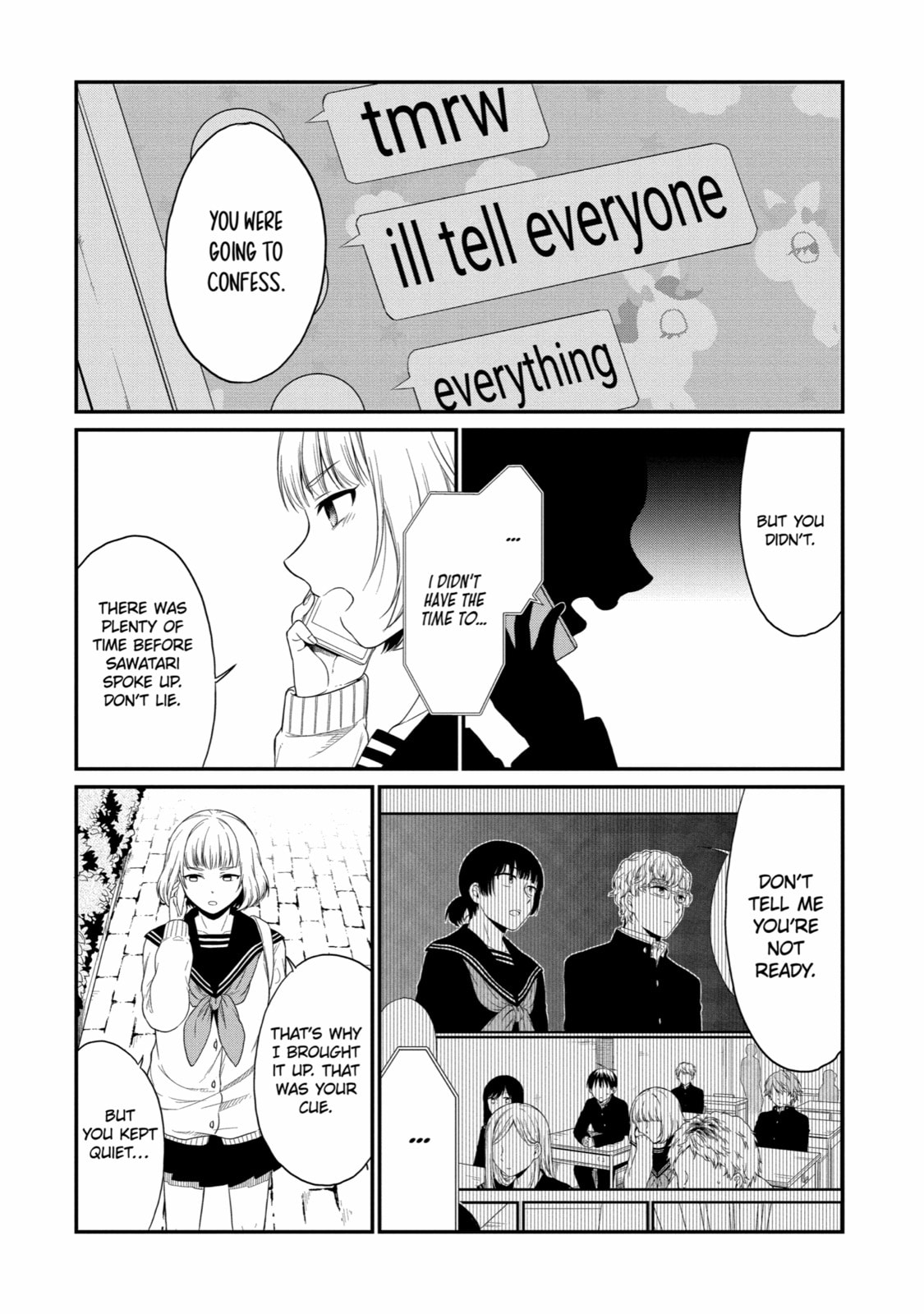 Read Suicide Notes Laid on the Table chapter 16 image 21 on Lezhin